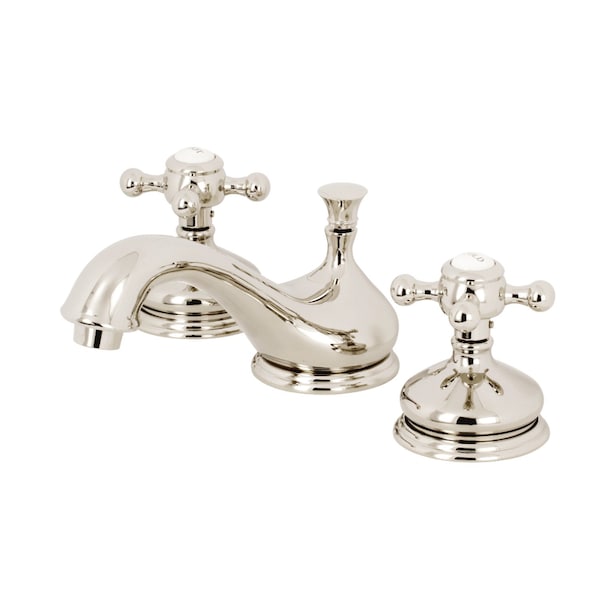 KS1166BX 8" Widespread Bathroom Faucet, Polished Nickel